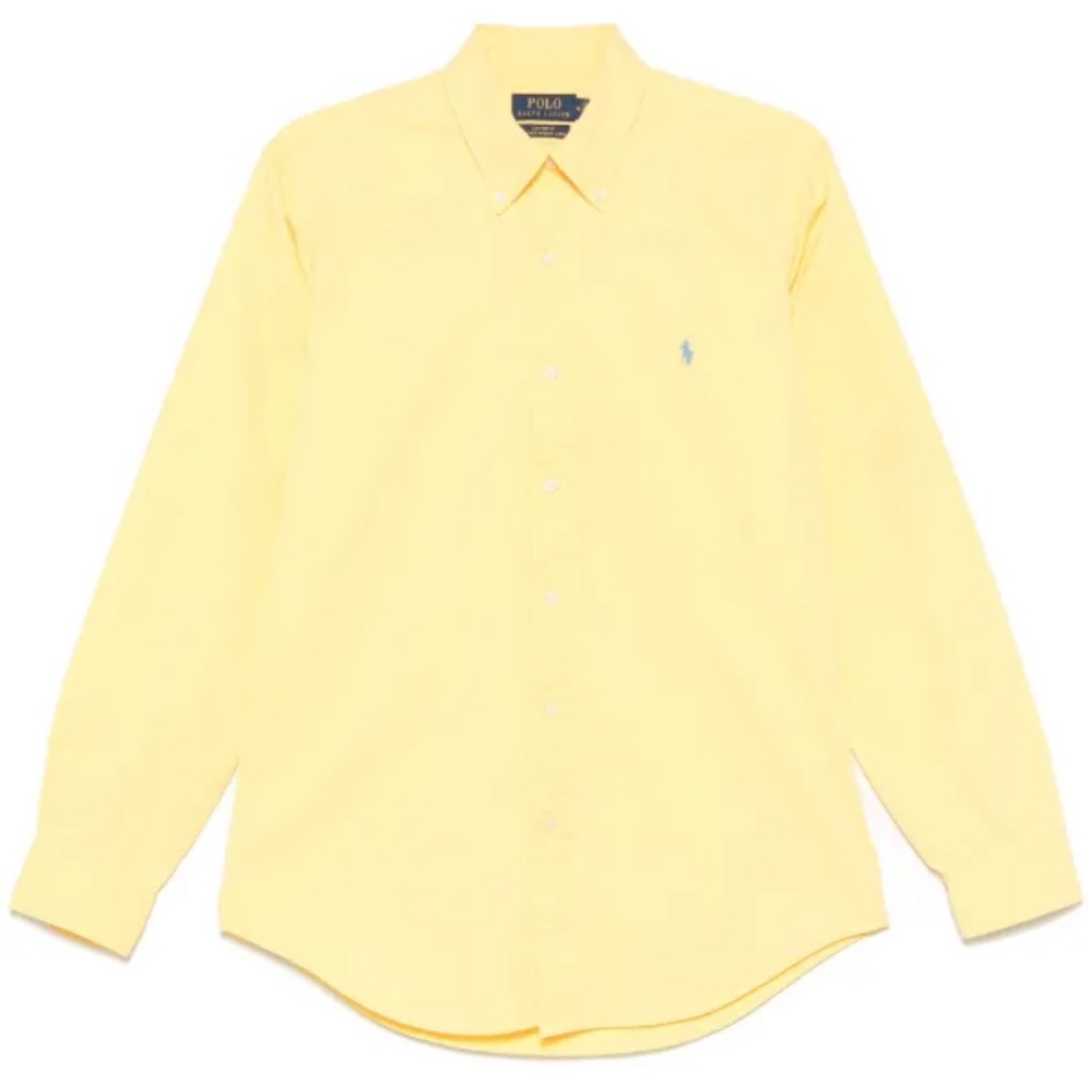 Yellow Long Sleeve Ralph Lauren Shirt